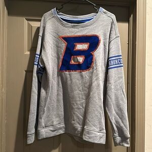 Pink brand medium size Boise Bronco sweatshirt
